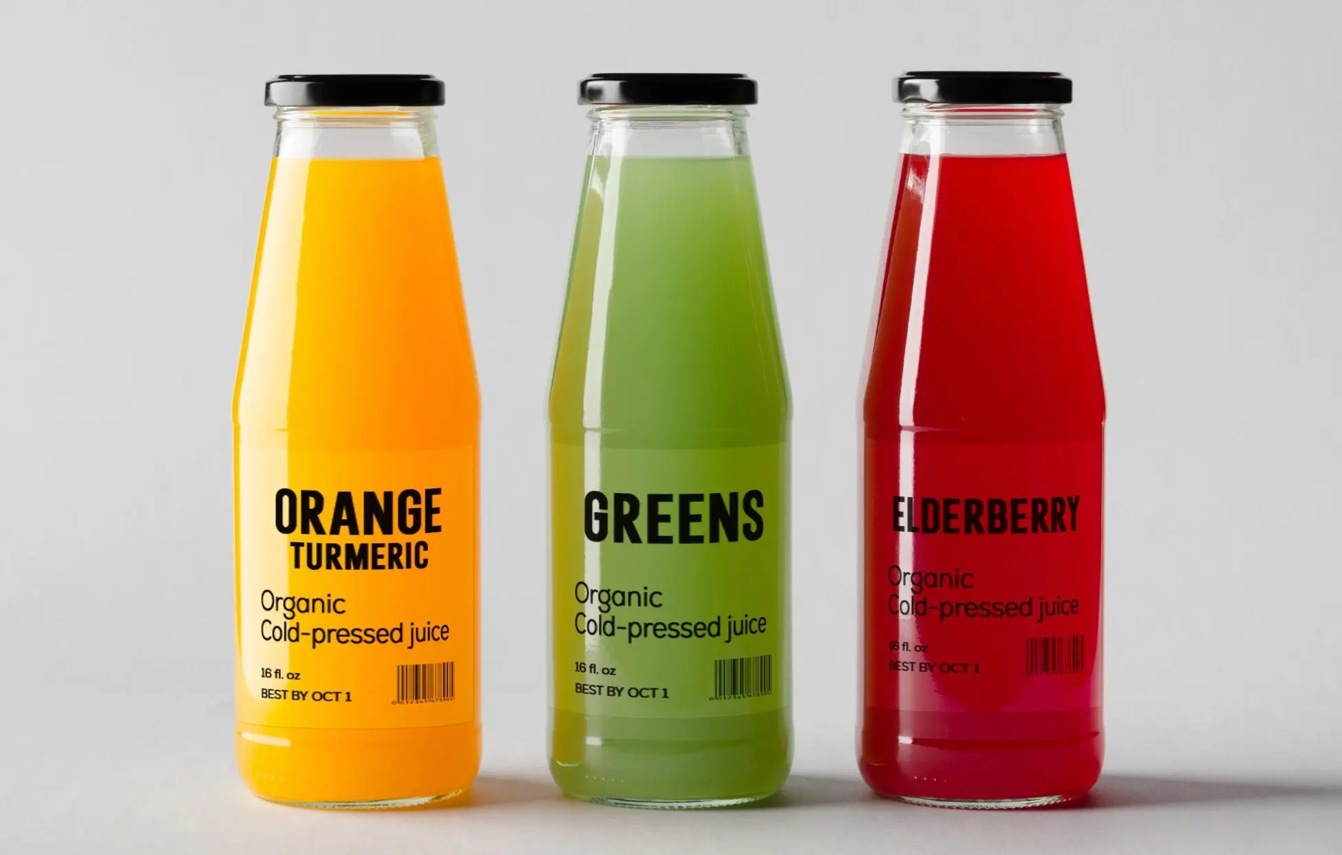 Beverage bottles with clear direct thermal labeling